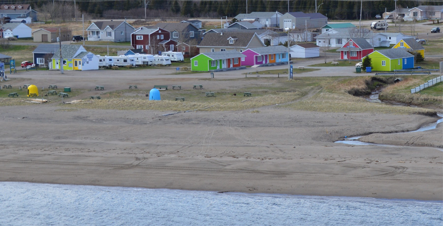 Vue a?rienne des Maisonnettes des Iles